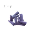 Purple cone incense set for indoor fragrance and odor removal aromatherapy relax meditation - Lily