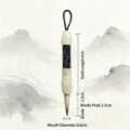Mini Chinese stijl kalligrafie penseel sleutelhanger schattige tas hanger cadeau - Gelakt Donkerblauw Mini Kalligrafie Penseel