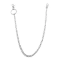 Cool silver metal pants chain punk hip hop waist chain for men women cool street style - Single Layer Pants Chain