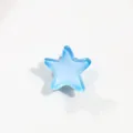 Pince à Cheveux Mini en Acétate Étoile de Mer Bleue Jolie Pince Frange Accessoires Cheveux Femme - Étoile de Mer Bleue