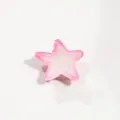 Jolie pince à cheveux étoile de mer rose, mini accessoire en acrylique pour femmes. - Étoile de mer rose