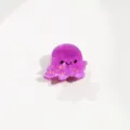 Pince à cheveux mini pieuvre violette en acétate mignon accessoire pour femmes et filles - Poulpe Violet Foncé
