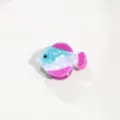 Mignonne mini pince à cheveux poisson en acétate style doux accessoire de frange. - Poisson Bleu Rose Rouge