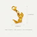 Fuchs Anhänger Gold