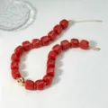 Roter Marmor Stil (NE2712-M)