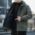 Army Green Fleece Lined