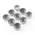 Ensemble de 9 Pièces Formes Géométriques / Acier Inoxydable Original