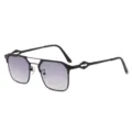 Black Frame Double Gray Photochromic Lens (Non-Polarized)
