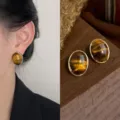 Cabochon Tigerauge (3141) / Braun