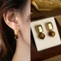 Glatte Gold Tigerauge (6947) / Gold und Braun