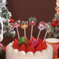 5-pack Christmas Cake Toppers