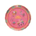 7-inch Gold Stamping Christmas Paper Plates (Pack of 10)