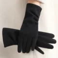 One Size / De-Velvet Three-Button / Black