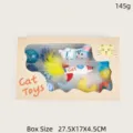 Happy Planet 14-Piece Cat Toy Set / 14 Pieces