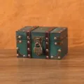 Estilo de Cerradura de Combinación (6266B-01GK10) / S / Verde esmeralda