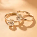 J00035 6MM Zirconia Klauw / Wit K/Zilver