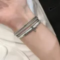 Wit Strass Armband S0891B