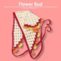 One Size / Tassel Small Buds Pattern / Red