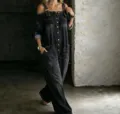 3XL / Top And Bottom / Black