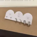 Créoles Simples en Strass Complet / Argent