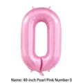 Number 0 / 40 Inch (With Individual Packaging) / Pink