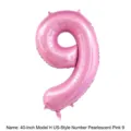 Number 9 / 40 Inch (With Individual Packaging) / Pink