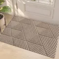 Polygonal pattern (anti-slip rubber bottom) / 50*80cm