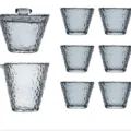 Juego de 8 Piezas (Paquete de Espuma) / Gris