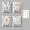 Dankeschön Blumen Stil (24 Stück Set)