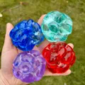 Balle Squishy Gemme Bleue 1 Pièce