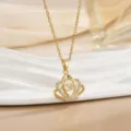 Style Couronne à Pierre Dansante (灵动系列49) / Or