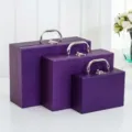 Medium 24x17x7.5cm / Purple