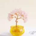 Rozenkwarts Geluksboom (9 Takken 81 Kralen Schatkist)