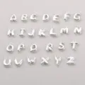 Letter O Pendant / 1 Piece/Pack / Silver