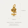 Pendentif Rose