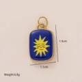 No.12 Square Tag Sun Only (Without Chain)