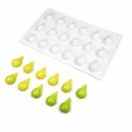 18-Cavity Mini Pear (MCM-861) / White