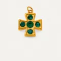 Pendentif Seul (Sans Chaîne) - Croix Verte (11)