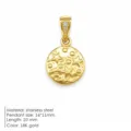 Stern Runder Teller Stil / Gold