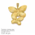 Großer Schmetterling Stil / Gold