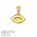 Lippen-Stil / Gold