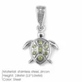 Schildkröten-Design / Silber