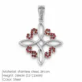 Frühlingsblumen Stil / Silber