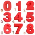 Set Numeri da 10 Pollici 0-8