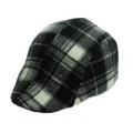 One Size / Small Plaid Black and White