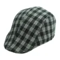 One Size / Houndstooth Plaid Gray