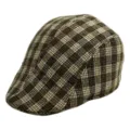 One Size / Five-Line Small Plaid Khaki