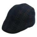 One Size / Fabric Column Plaid Navy Blue