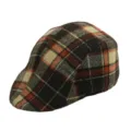 One Size / Small Plaid Orange Coffee