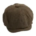 One Size / British Newsboy Cap Brown